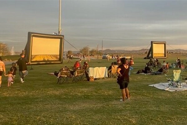 Big Inflatable Movie Screens for Large Events in Arizona