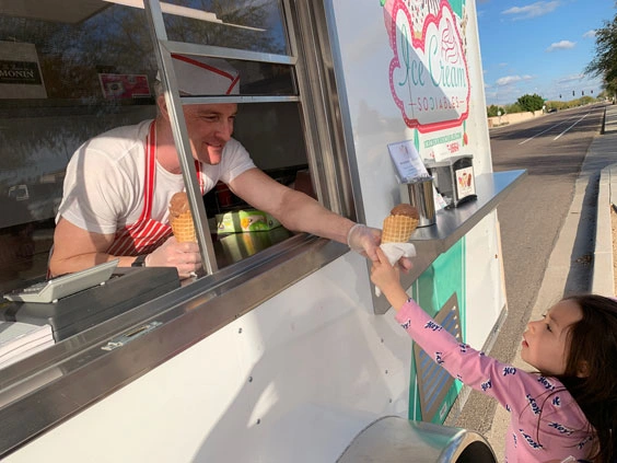 Ice cream & coffee food truck serving events in Anthem, AZ